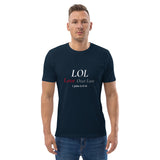LOL Love Over Lust - Unisex organic cotton t-shirt