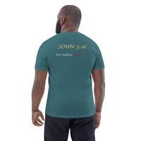 JESUS SAVED ME - Unisex organic cotton t-shirt