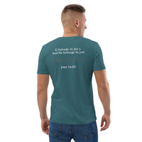 Jes s is missing u - Unisex organic cotton t-shirt