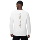 King Jesus - Unisex organic raglan sweatshirt