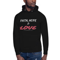 Faith, Hope & love  - Unisex Hoodie