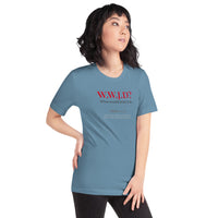 W.W.J.D? Short-Sleeve Unisex T-Shirt