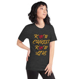 Know Christ Know Life - Short-sleeve unisex t-shirt