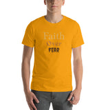 Faith over fear - Short-sleeve unisex t-shirt