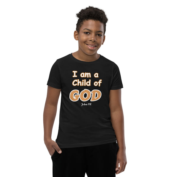 I am a Child Of God - Youth Short Sleeve T-Shirt